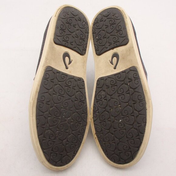 Olukai Pehueali Women's Size US 6.5 Lace Up Gray Mesh Sneakers Shoes - Picture 7 of 9